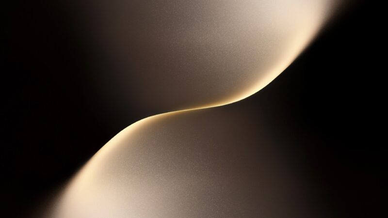 Abstract Curves | Pale Beige Light Desktop wallpaper 4K