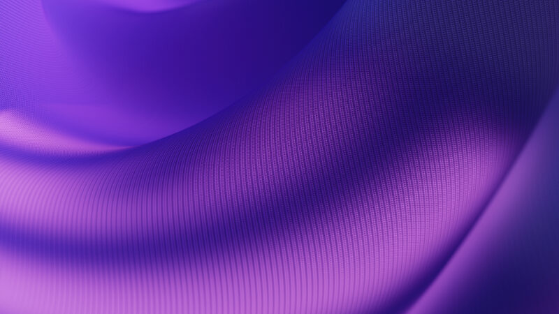 Deep Purple Gradient Texture Flow wallpaper 4K