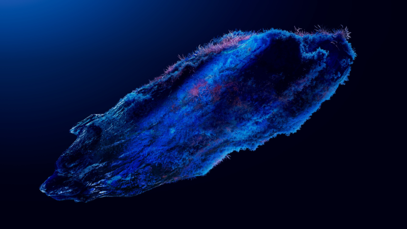 Depths of a Cosmic Ocean wallpaper 4K