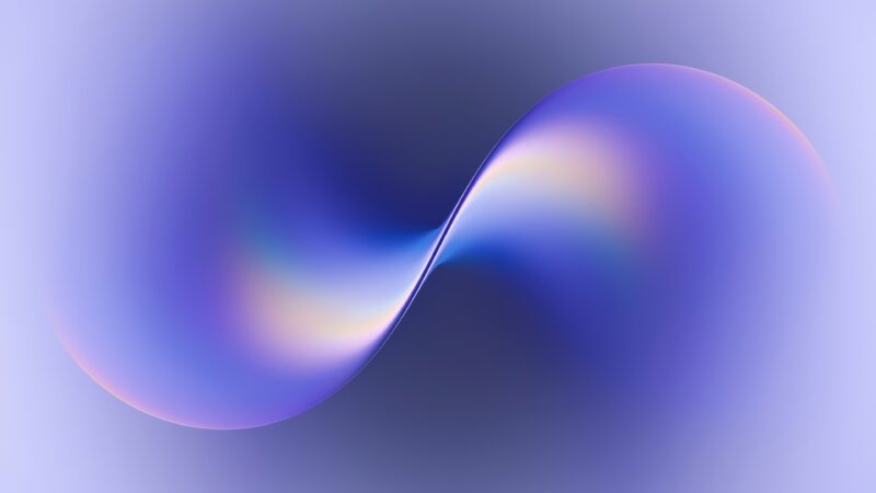 Infinite Purple Flowing Into Itself wallpaper 4K