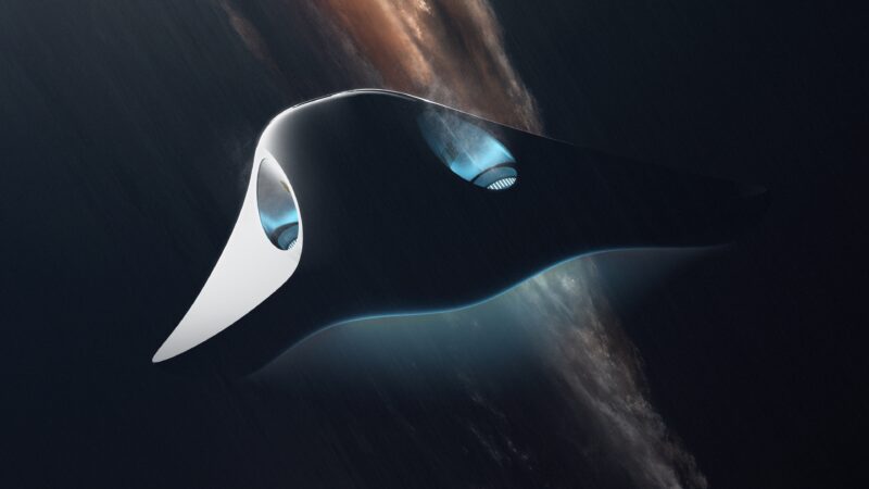 Lone Vessel in the Void wallpaper 4K