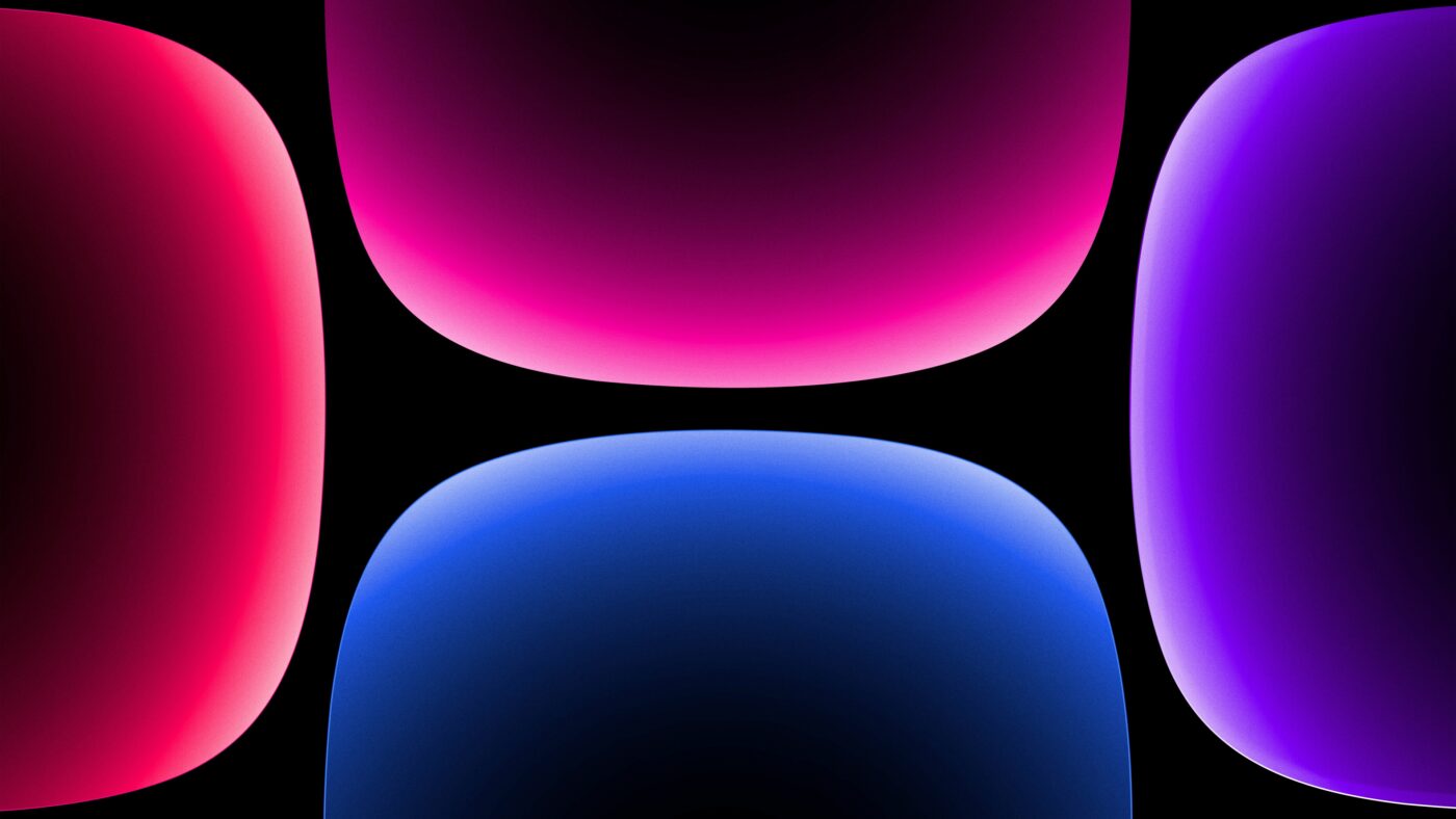 Neon Gradients on Midnight Black