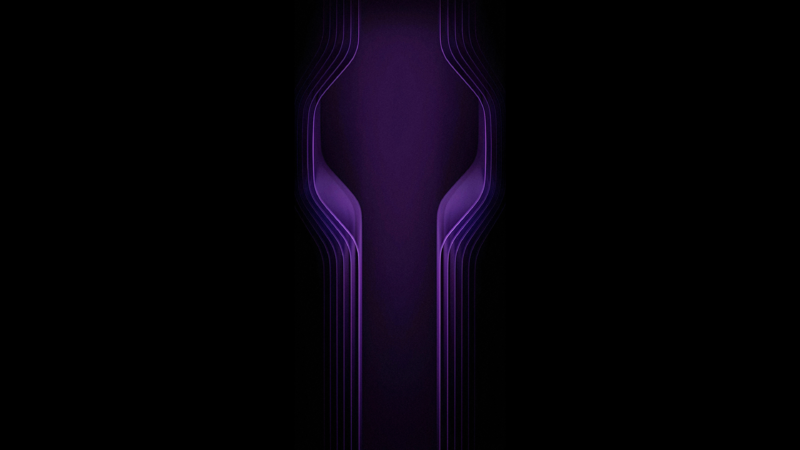 Purple Light Lines Desktop | Dark Gradient Art wallpaper 4K
