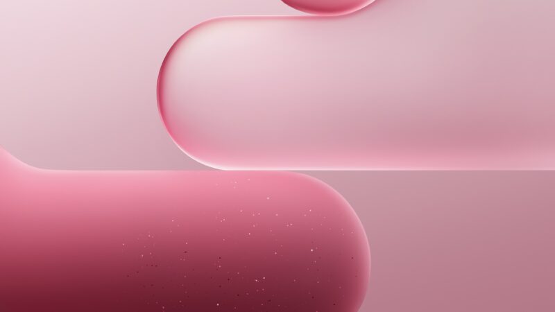 Soft Pink Gradient Drift wallpaper 4K