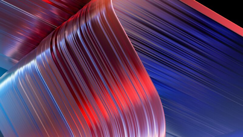 Spectrum Waves in Quiet Motion wallpaper 4K