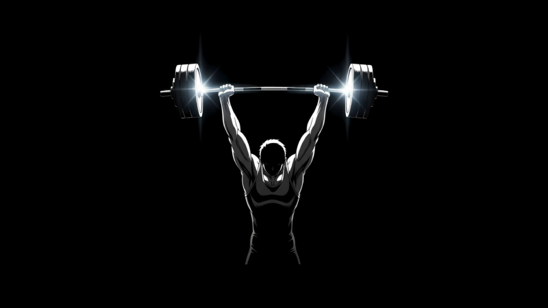 Strength Illuminated Against the Dark wallpaper 4K