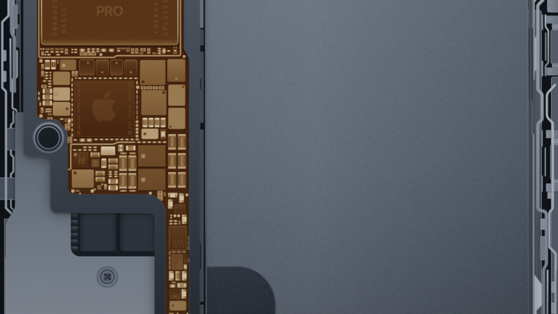 iPhone A18 Pro Internals | Tech Circuitry View wallpaper 4K