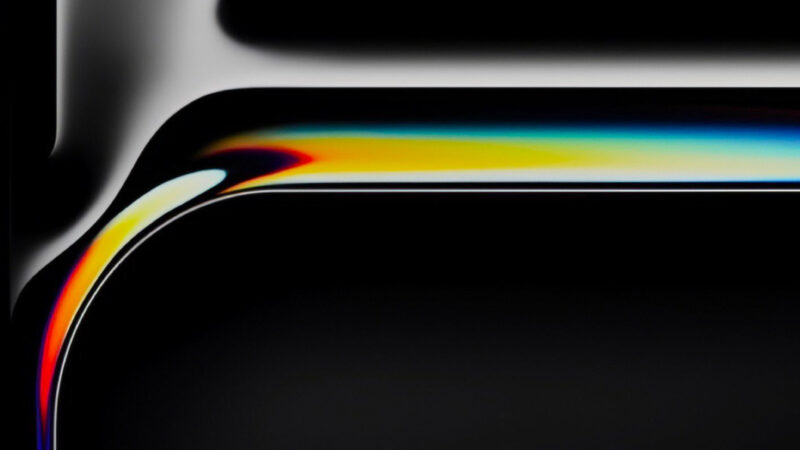 Glossy Black Abstract | Modern iPhone Art wallpaper 4K