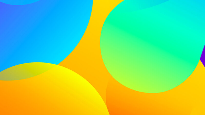 Color Gradient Shapes | Abstract iPhone Art wallpaper 4K