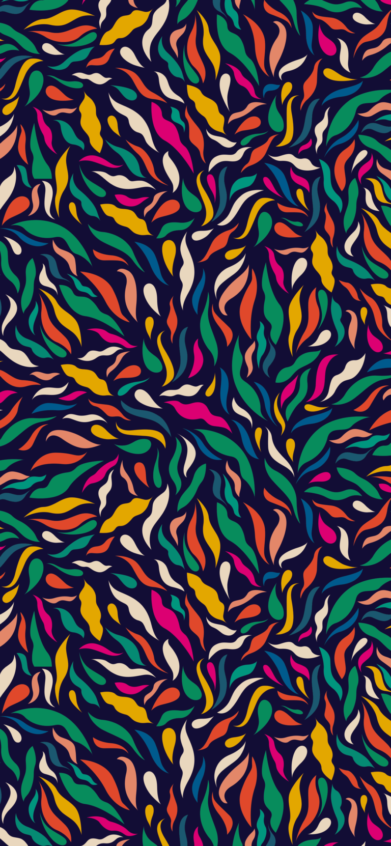 Colorful Swirls iPhone | Abstract Pattern Design wallpaper 4K