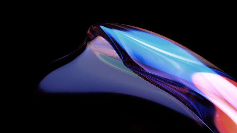 Flowing Abstract Colors | Vibrant Desktop Art wallpaper 4K