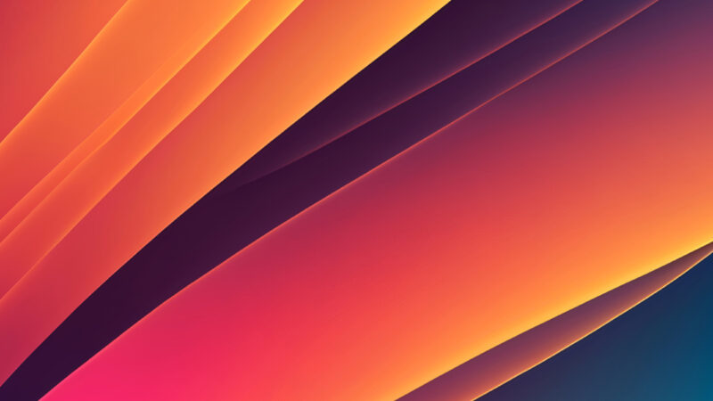 Abstract Gradient Layers | Colorful iPhone Art wallpaper 4K