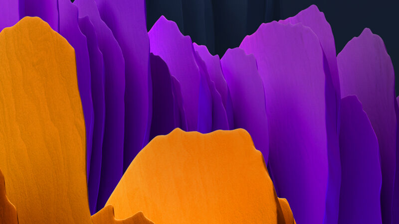 Color Gradient Peaks | Abstract iPhone Art wallpaper 4K