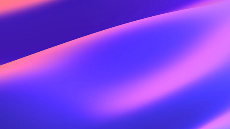 Abstract Waves iPhone | Blue Purple Gradient wallpaper 4K