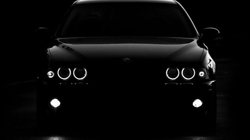 Black Sports Car iPhone 000000 Wallpaper 4K Dark Minimal wallpaper 4K