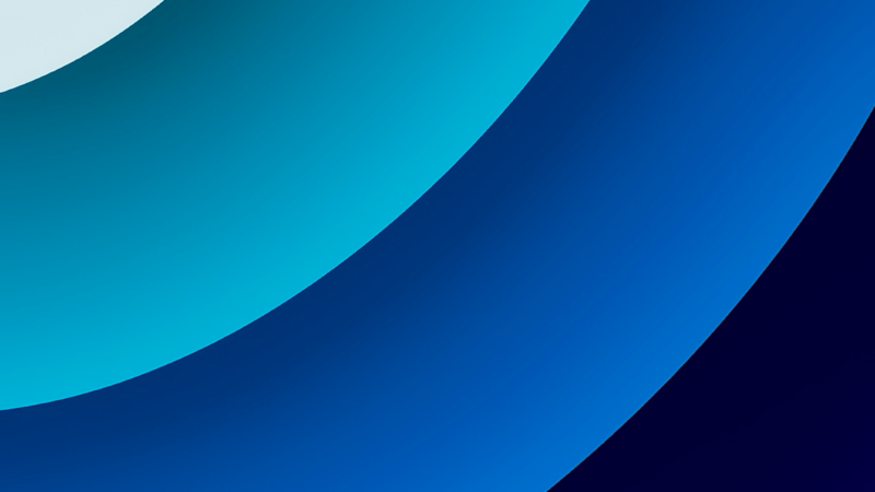 Blue Circular Layers iPhone | Smooth Gradient Art wallpaper 4K