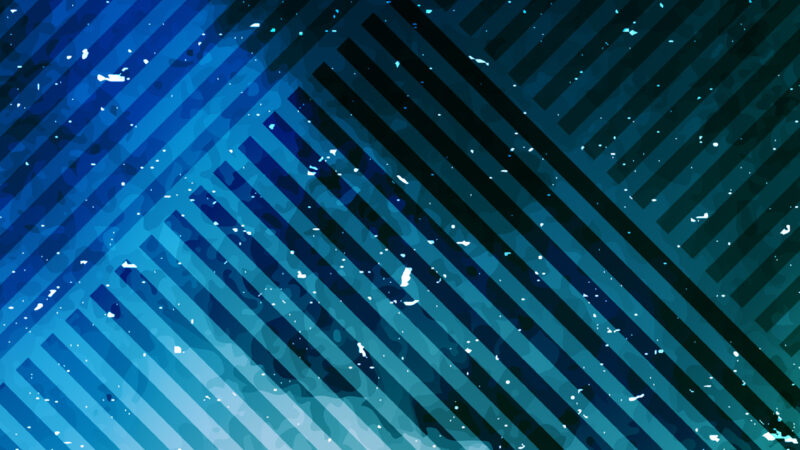 Blue Geometric Lines iPhone | Abstract Teal Pattern wallpaper 4K