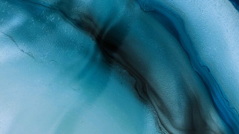 Blue Marble Swirl iPhone | Teal & Brown Abstract wallpaper 4K