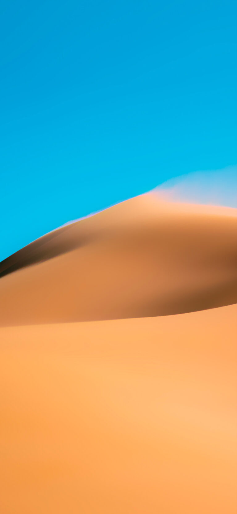 Blue Sky Sand Dunes iPhone | Warm Desert Vista wallpaper 4K