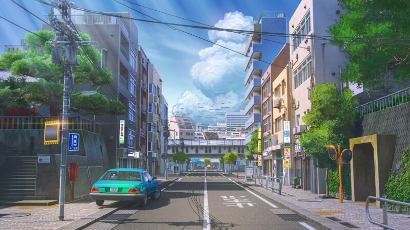 Car Trees Clear 4K Wallpaper wallpaper 4K