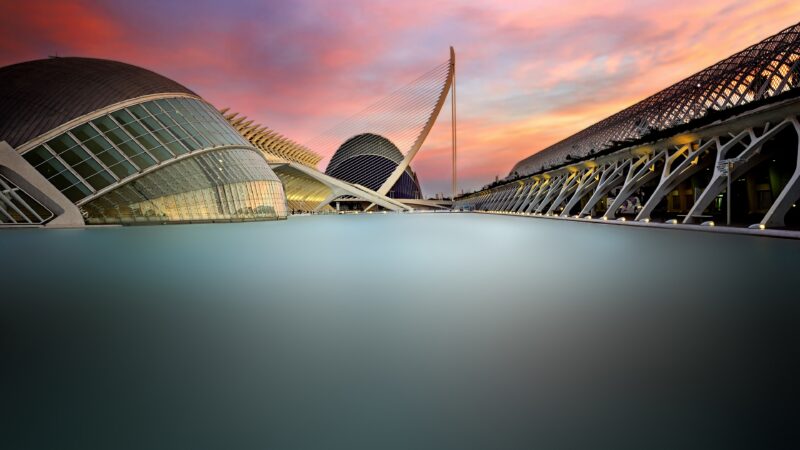 City of Arts & Sciences | Valencia Spain Desktop wallpaper 4K