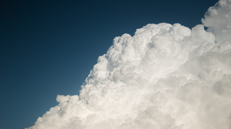 Deep Indigo Sky Desktop Wallpaper 4K wallpaper 4K