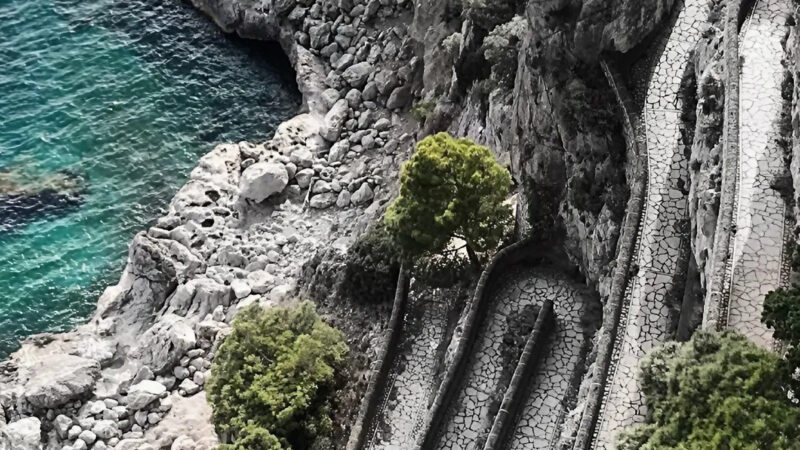 Coastal Road Cliffs iPhone | Turquoise Ocean View wallpaper 4K