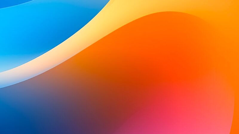 Color Gradient Shapes iPhone | Abstract Modern Art wallpaper 4K