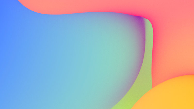 Colorful Gradient Layers iPhone | Abstract Flow Art wallpaper 4K