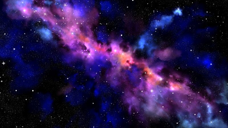 Colorful Nebula Drifting Beyond the Stars wallpaper 4K