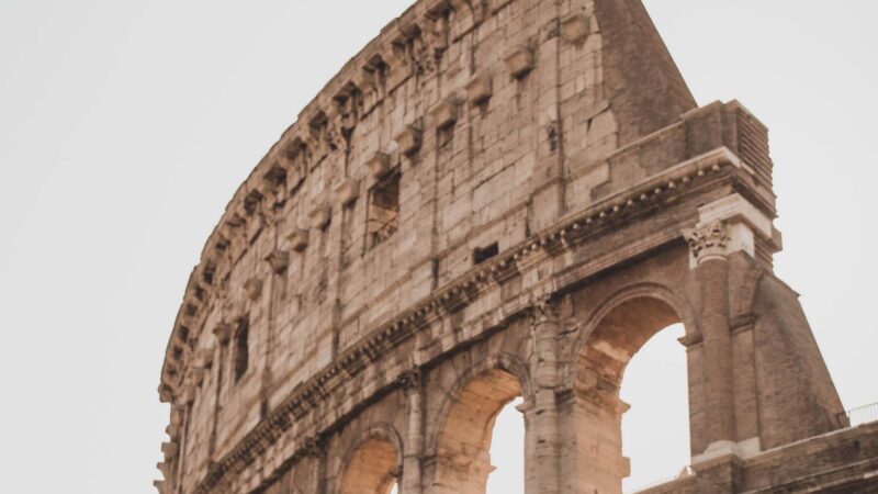 Colosseum Exterior | Ancient Rome iPhone wallpaper 4K