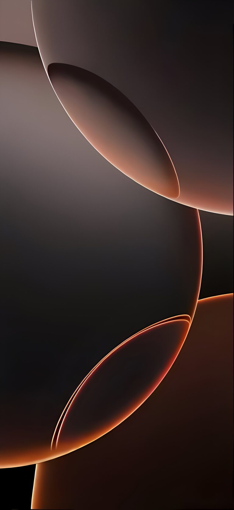 Orange Dark Abstract iPhone Wallpaper 4K AMOLED wallpaper 4K