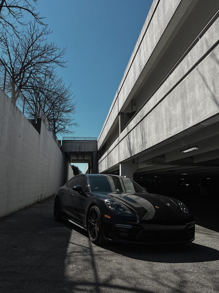 Dark Gray Sports Car iPhone Wallpaper 4K wallpaper 4K