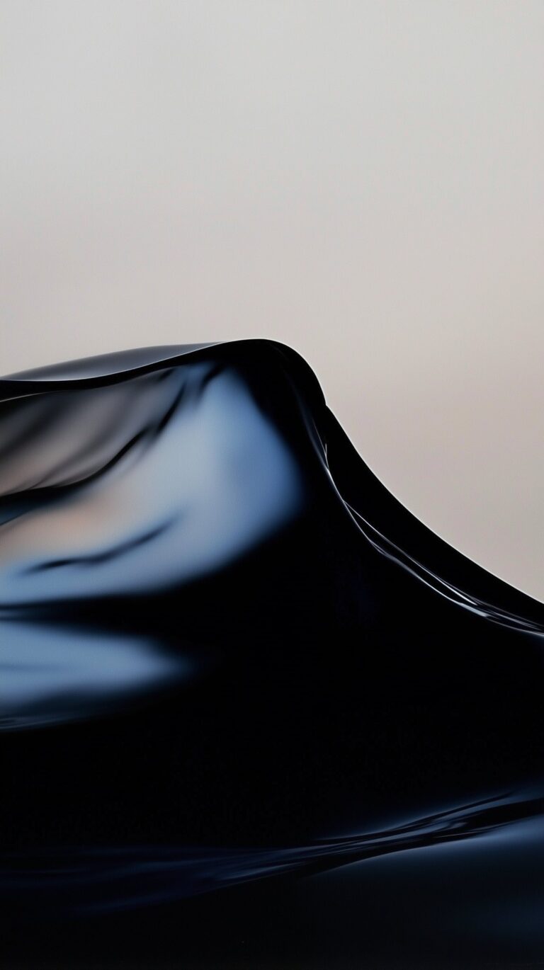 Dark Wave iPhone | Curved Ocean Beauty wallpaper 4K