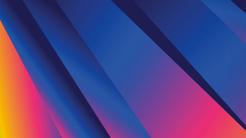 Gradient Stripes iPhone | Blue Pink Orange Flow wallpaper 4K