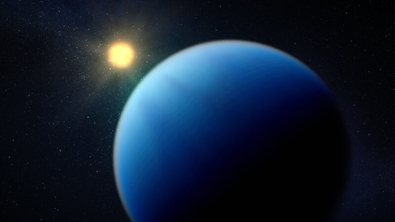 Distant Exoplanet Emerges From Cosmic Dark wallpaper 4K