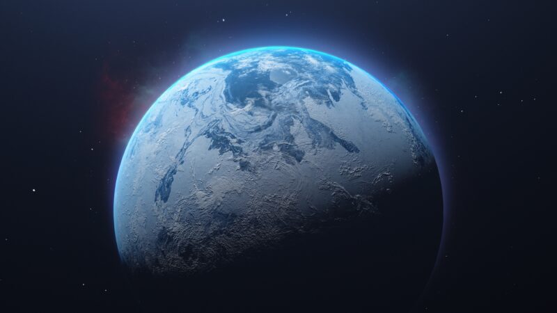 Earth Rising | Space View Desktop wallpaper 4K