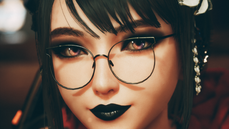 Young Woman With Glasses And Dark Hair Phone Wallpaper 4K wallpaper 4K