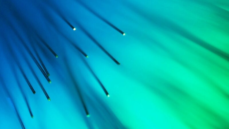 Fiber Optic Green Light Bundle iPhone Wallpaper 4K wallpaper 4K
