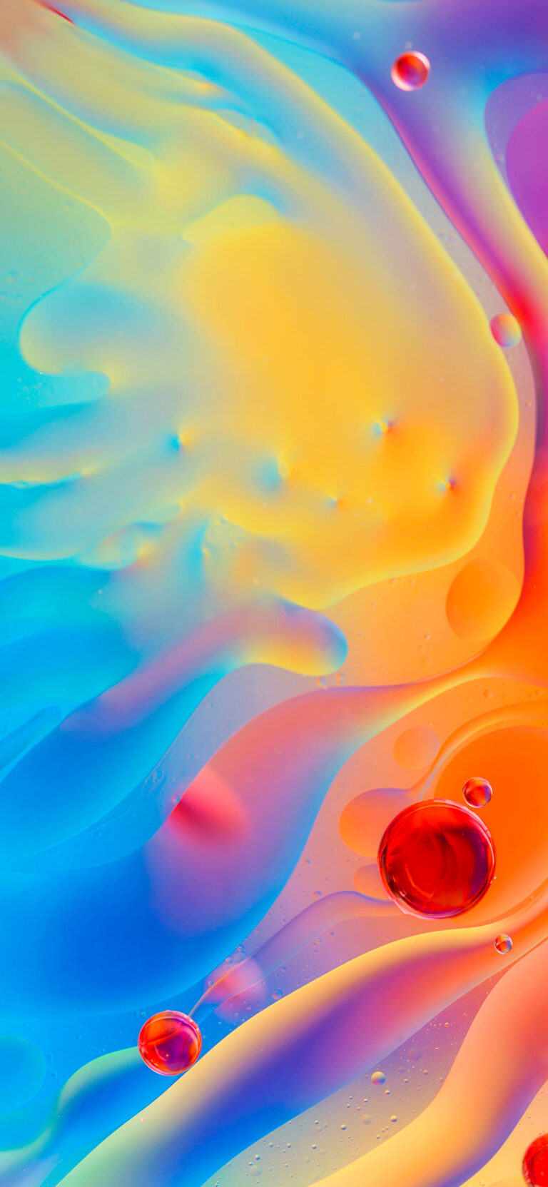 Fluid Colors iPhone | Swirling Liquid Art wallpaper 4K