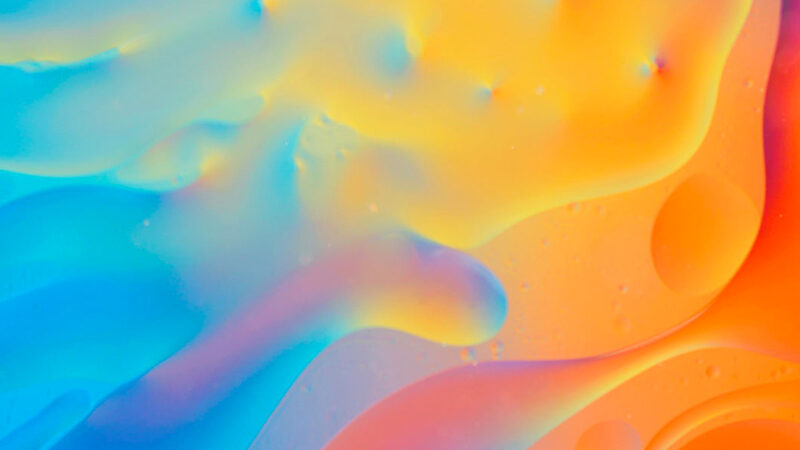 Fluid Colors iPhone | Swirling Liquid Art wallpaper 4K