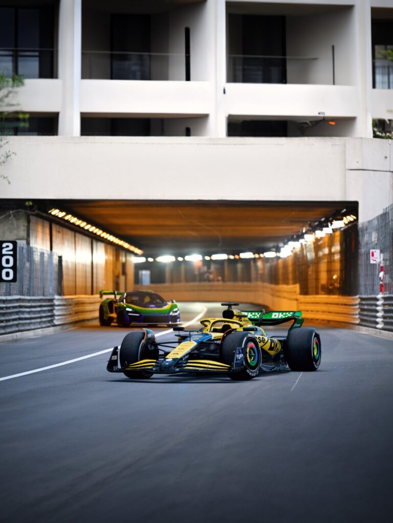 Formula One Exit | Speeding Race iPhone wallpaper 4K