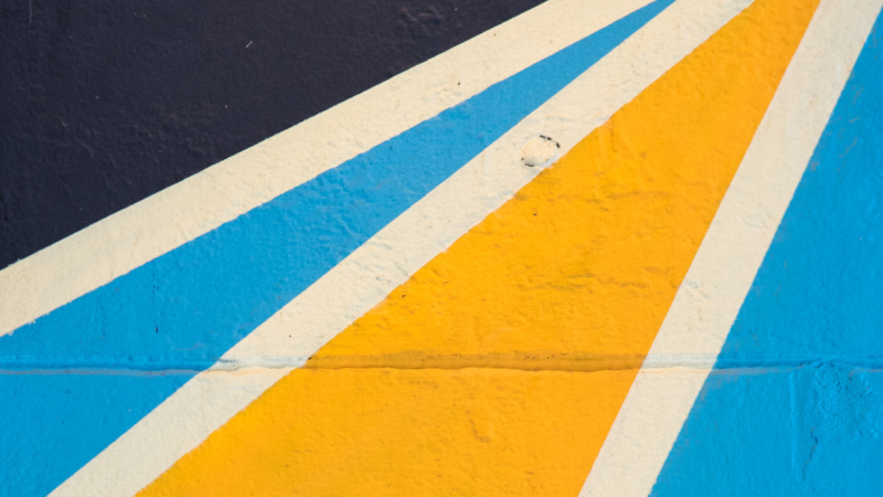 Geometric Stripes iPhone | Painted Diagonal Lines wallpaper 4K