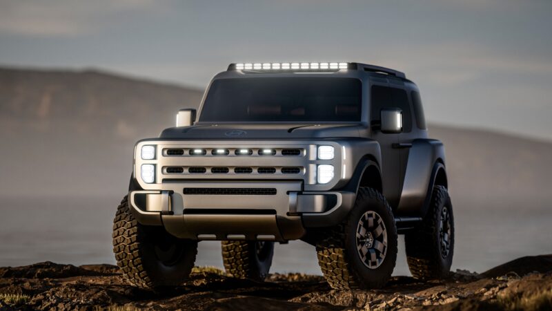 GMC Hummer EV | Rugged Electric Truck Desktop wallpaper 4K