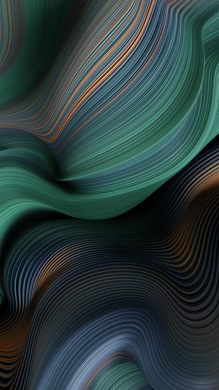 Gradient Line Flow iPhone | Abstract Modern Art wallpaper 4K