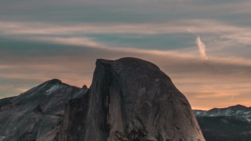 Granite Peak Sunset | iPhone Mountain Glow wallpaper 4K