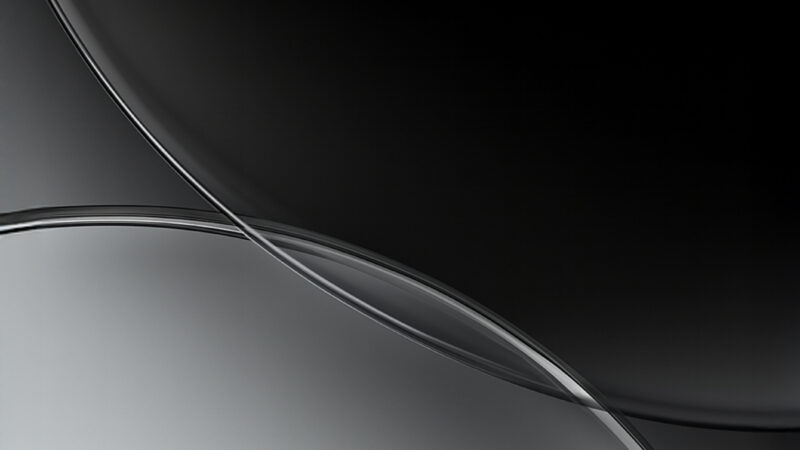 Gray Gradient Waves | Smooth Abstract iPhone wallpaper 4K