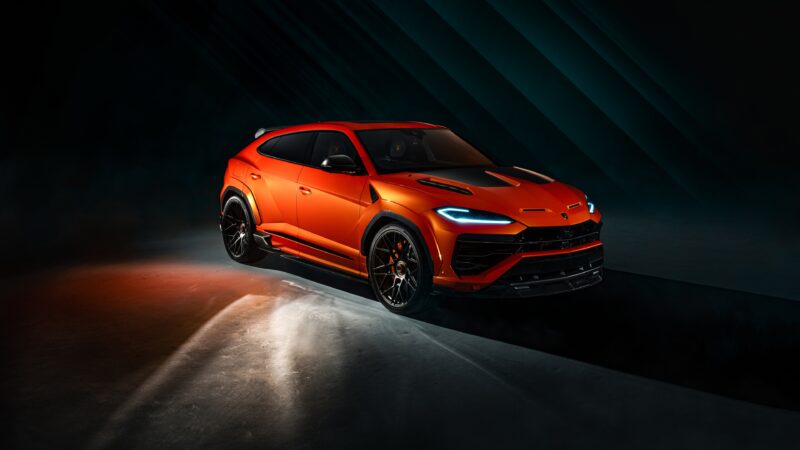 Lamborghini Urus | Orange Car Desktop wallpaper 4K