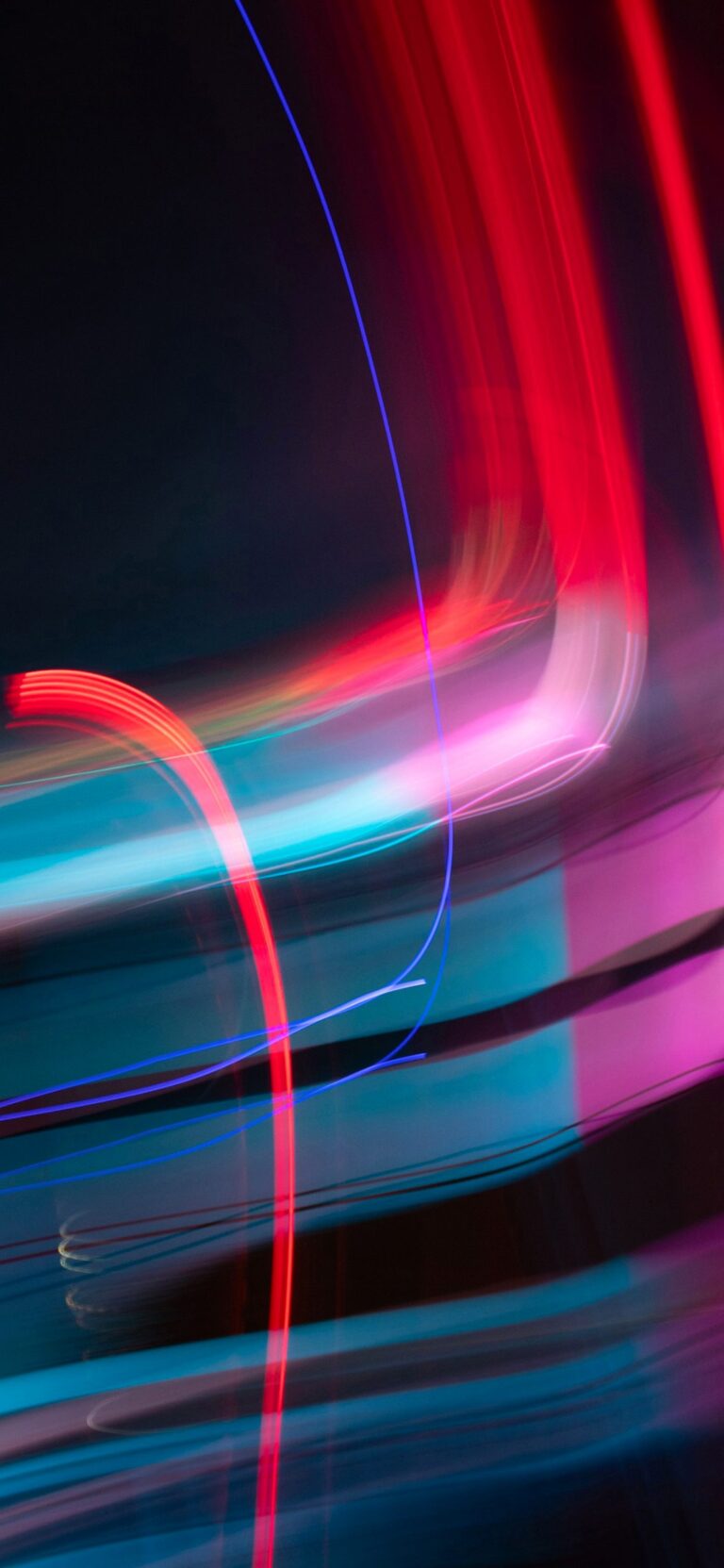 Light Trails iPhone | Blurred Color Streaks wallpaper 4K