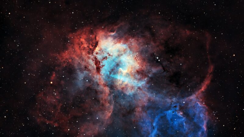 Lion Nebula Roaring Across The Milky Way wallpaper 4K
